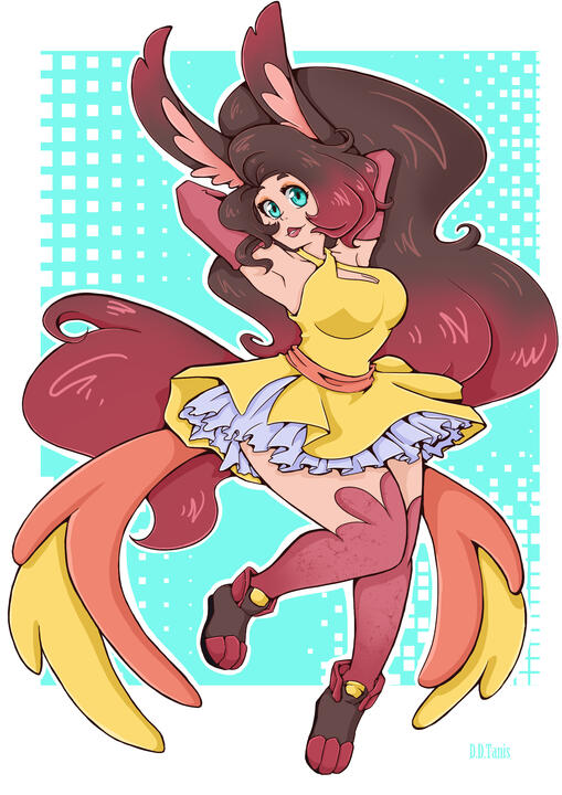 Full Body Style B w Free Background